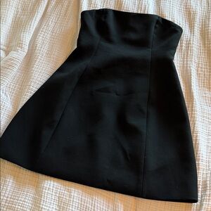 Aritzia Babaton Black strapless dress size 10